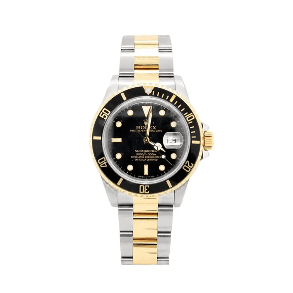 Rolex Submariner TwoTone Black Dial